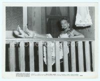4s313 HELL'S HALF ACRE 8x10 still '54 sexy Evelyn Keyes with feet up on porch rail!