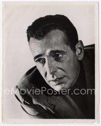 4s328 IN A LONELY PLACE 8x10 still '50 Humphrey Bogart on the danger line between genius & madness!