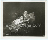 4s336 INVASION OF THE BODY SNATCHERS 8x10 still '56 McCarthy & Wynter splash themselves with water!