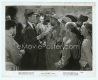 4s452 RIDE THE PINK HORSE 8x10 still '47 Robert Montgomery offers money to man in seedy bar!
