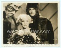 4s474 SCARLET EMPRESS 8x10 still '34 Marlene Dietrich as Catherine the Great with John Lodge!