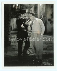4s503 STREET ANGEL candid 8x10 still '28 director Frank Borzage gets a light from actor in costume!