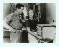 4s506 SUSAN LENOX 8x10 still R60s Clark Gable smiles at Greta Garbo cooking!