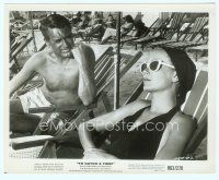 4s520 TO CATCH A THIEF 8x10 still R63 Cary Grant watches sun tanning Grace Kelly, Hitchcock