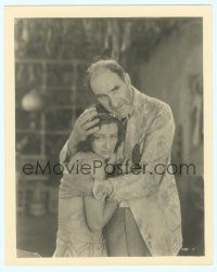 4s530 UNTAMED deluxe 8x10 still '29 close up of Ernest Torrence comforting young Joan Crawford!