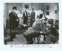 4s541 WHITE HEAT 8x10 still '49 James Cagney as Cody Jarrett switches clothes during robbery!