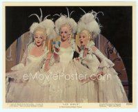 4s083 LES GIRLS color 8x10 still #7 '57 Mitzi Gaynor, Kay Kendall & Taina Elg in elaborate costumes!