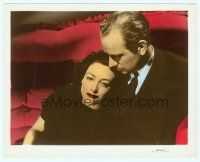 4s151 WOMAN'S FACE color-glos 8x10 still '41 close up of Melvyn Douglas consoling sad Joan Crawford