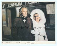 4s021 ASH WEDNESDAY 8x10 mini LC '73 close up of Elizabeth Taylor walking with Henry Fonda!