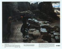 4s112 PRINCESS BRIDE color 8x10 still #3 '87 masked Cary Elwes duelling with Mandy Patinkin!