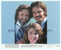 4s124 SEMI-TOUGH 8x10 mini LC #6 '77 Jill Clayburgh between Burt Reynolds & Kris Kristofferson!
