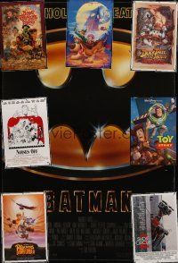 4t017 LOT OF 29 UNFOLDED ONE-SHEETS lot '86 - '97 Batman, Toy Story, Muppet Treasure Island + more!