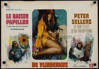 4v376 I LOVE YOU, ALICE B. TOKLAS Belgian '68 hippie Peter Sellers, Jo Van Fleet, Ray artwork!