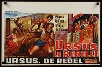 4v426 REBEL GLADIATORS Belgian '63 Ursus, il gladiatore ribelle, sword & sandal!