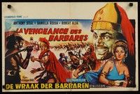 4v430 REVENGE OF THE BARBARIANS Belgian '60 La vendetta dei barbari, Anthony Steel, Daniella Rocca