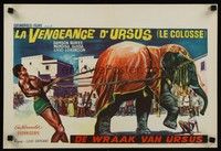 4v433 REVENGE OF URSUS Belgian '61 La vendetta di Ursus, stronger than an elephant!
