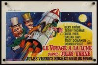 4v456 THOSE FANTASTIC FLYING FOOLS Belgian '67 Troy Donahue in Blast-Off on a Rocket to the Moon!