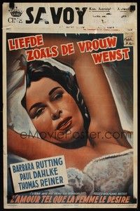 4v461 TO LOVE & BE LOVED Belgian '57 Liebe, wie die Frau sie wunscht, Barbara Rutting!