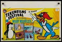 4v500 TEKENFILMS FESTIVAL Belgian 1970s different, Woody Woodpecker and Chilly Willy cartoons!