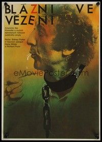 4v185 STIR CRAZY Czech 11x16 '85 directed by Sidney Poitier, Ziegler art of Gene Wilder!