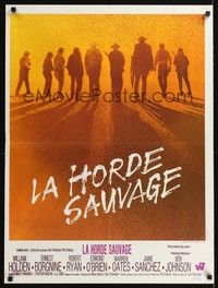 4v236 WILD BUNCH French 23x32 '69 Sam Peckinpah cowboy classic, William Holden & Ernest Borgnine!