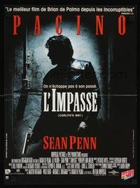 4v263 CARLITO'S WAY French 15x21 '93 Al Pacino, Sean Penn, Penelope Ann Miller, Brian De Palma
