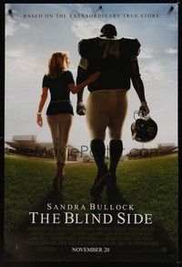 4w087 BLIND SIDE advance DS 1sh '09 Sandra Bullock, Tim McGraw, Quintin Aaron