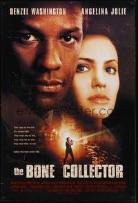 4w092 BONE COLLECTOR DS 1sh '99 Denzel Washington, Angelina Jolie, Queen Latifah
