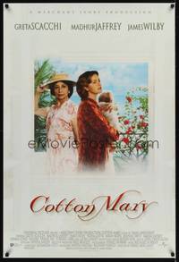 4w154 COTTON MARY int'l DS 1sh '99 Greta Scacchi, Madur Jaffrey!