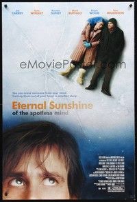 4w204 ETERNAL SUNSHINE OF THE SPOTLESS MIND DS 1sh '04 Jim Carrey, Kate Winslet!