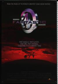 4w209 FANTASTIC 4 1sh '94 Roger Corman, Marvel Comics, unreleased film!
