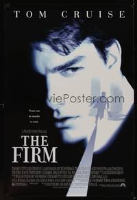 4w215 FIRM 1sh '93 Tom Cruise, directed by Sydney Pollack, power can be murder to resist!
