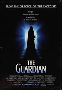 4w256 GUARDIAN advance DS 1sh '90 William Friedkin, an ancient evil is about to awaken!