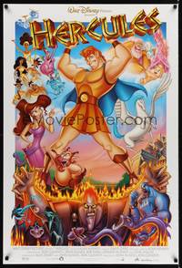 4w266 HERCULES DS 1sh '97 Walt Disney Ancient Greece fantasy cartoon!