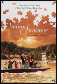 4w308 INDIAN SUMMER int'l DS 1sh '93 Diane Lane, Alan Arkin, Bill Paxton, Kevin Pollak!