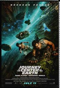 4w344 JOURNEY TO THE CENTER OF THE EARTH advance DS 1sh '08 Brendan Fraser!