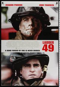 4w396 LADDER 49 int'l DS 1sh '04 Joaquin Phoenix and John Travolta as firefighters!