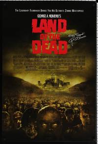 4w399 LAND OF THE DEAD 1sh '05 George Romero directed, zombies!