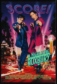 4w484 NIGHT AT THE ROXBURY DS 1sh '98 Will Ferrell, Chris Kattan, Saturday Night Live!