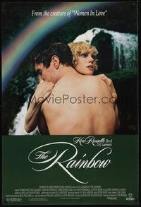 4w529 RAINBOW 1sh '89 romantic image of embracing Paul McGann & Sammi Davis!