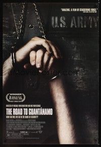 4w542 ROAD TO GUANTANAMO 1sh '06 Guantanamo Bay, depressing image of man in chains!