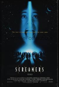 4w563 SCREAMERS DS 1sh '95 Peter Weller, the last scream you hear will be your own!
