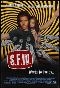 4w555 S.F.W. DS 1sh '94 Stephen Dorff and Reese Witherspoon!