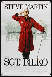 4w571 SGT. BILKO DS 1sh '96 great image of Steve Martin in robe w/golf club!