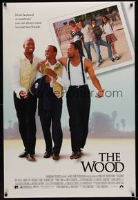 4w734 WOOD DS 1sh '99 full-length image of best friends Taye Diggs, Omar Epps & Richard T. Jones!