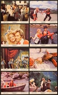 4x088 DUCHESS & THE DIRTWATER FOX 8 color 8x10 stills '76 sexy Goldie Hawn & George Segal!