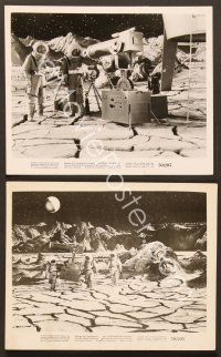 4x479 DESTINATION MOON 3 8x10 stills '50 Robert A. Heinlein, cool images of moon landing!