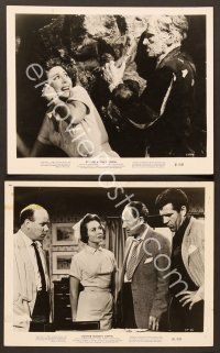 4x480 DOCTOR BLOOD'S COFFIN 3 8x10 stills '61 image of grotesque monster, Hazel Court!