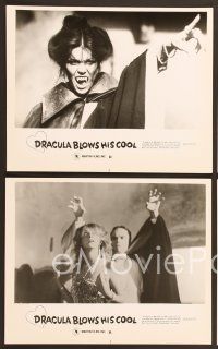 4x336 DRACULA BLOWS HIS COOL 8 8x10 stills '82 wacky German vampire sexploitation movie!