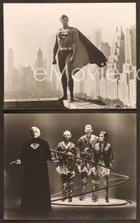 4x439 SUPERMAN 5 8x10 stills '78 comic book hero Christopher Reeve, Gene Hackman!